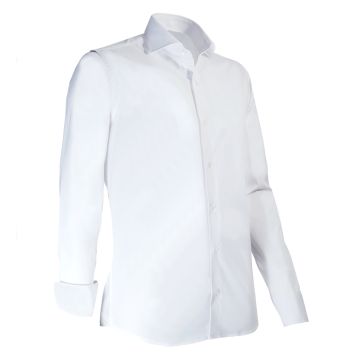 Giovanni Capraro 945-10 Men's Shirt L/S 55/45% 55/45% Organic Cotton/Recycled Polyester