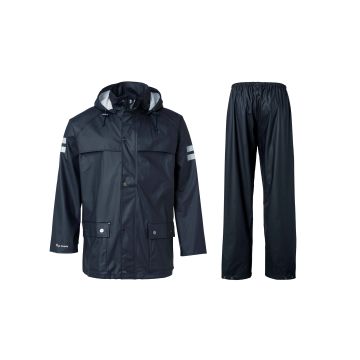 Top Swede: 196 Rain Set, Maat XS Navy