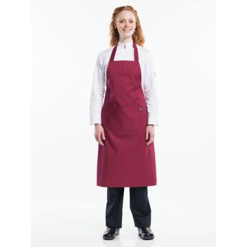 Basix 540 Bib Apron Burgundy