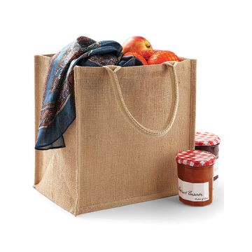 Westford Mill WM413 Jute Midi Shopper