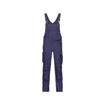 DASSY 400101 Ventura Bretelbroek met kniezakken - Blauw