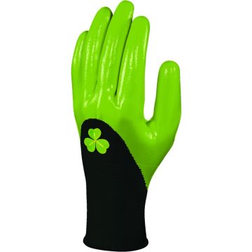 Delta Plus DPVE715 BLACK-BLUE NITRILE GLOVES