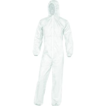 Delta Plus PO106 OVERALL/MUTS POLYPRO.WIT