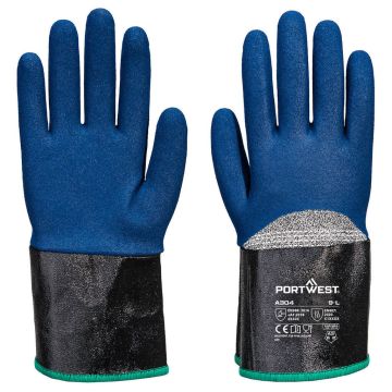 Portwest A304 Grip C13 Nitrile Foam Extended Cuff Glove