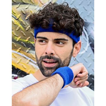 L-merch C1522 Head Sweatband With Label