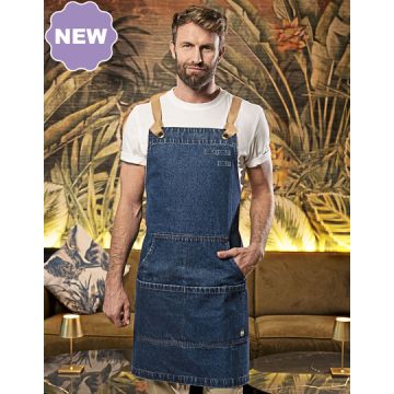 Karlowsky KY166 Bip Apron Denim Urban-Style