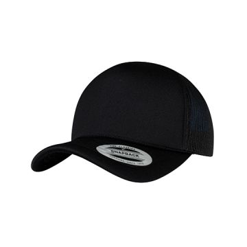 FLEXFIT FX6005FC Foam Trucker Cap Curved Visor