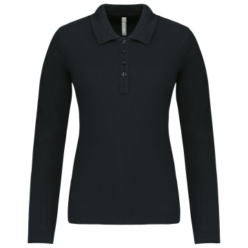 Kariban K257C Piqué-damespolo lange mouwen