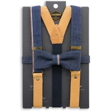 Sir Redman SR20082 ( SRCOMBI20082B ) bretels combi pack Blue Legacy Selvedge