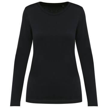Kariban Premium PK303 Supima® dames-T-shirt ronde hals lange mouwen