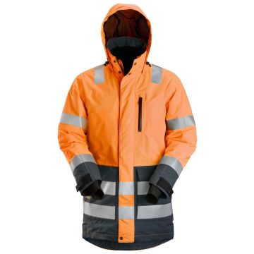 Snickers Workwear 1830 AllroundWork, High-Visibility Waterproof Parka, KL 3