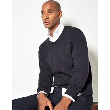 Kustom Kit K352 Regular Fit Arundel V-Neck Sweater
