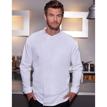 Karlowsky KY121 Long-Sleeve Throw-Over Chef Shirt Basic