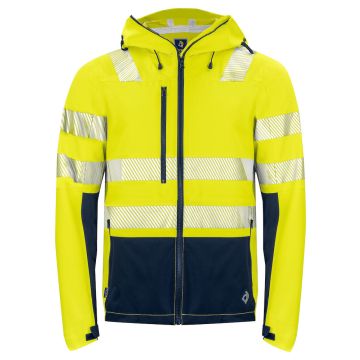 ProJob 646416 6416 SIGNALING RAIN JACKET EN ISO 20471 CLASS 3