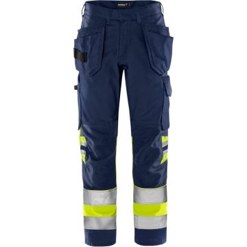 Fristads 131975 High vis Green werkbroek klasse 1 2640 GPLU