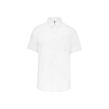 Kariban K539 Heren non-iron micro sergé overhemd korte mouwen