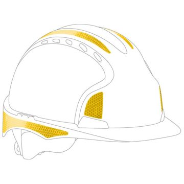 JSP AHV391-000-200 Stickers Geel
