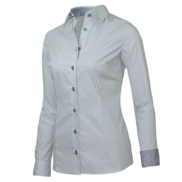 Giovanni Capraro 29338-12 Women's Blouse 55/45% Cotton/Polyester