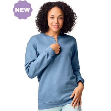 Gildan GSF008 Softstyle® Midweight Adult Fleece 1/4 Zip Sweatshirt