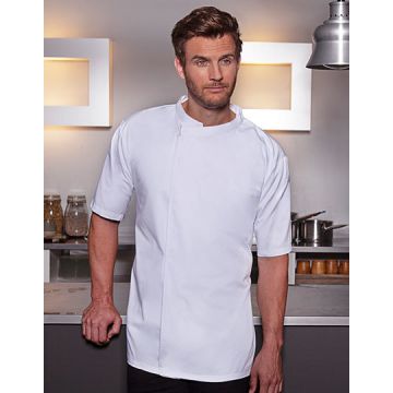 Karlowsky KY122 Short-Sleeve Throw-Over Chef Shirt Basic
