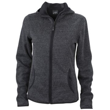 Daiber JN588 Ladies´ Knitted Fleece Hoody
