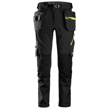Snickers Workwear 6940 FlexiWork, Stretch Work Trousers with Holster Pockets
