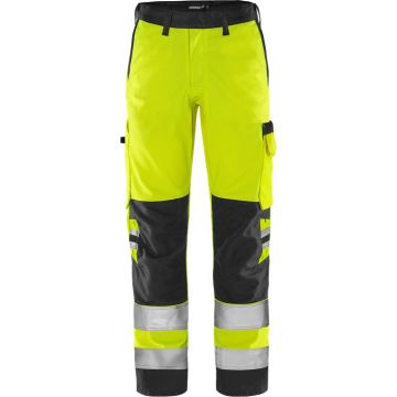 Fristads 131982 High vis Green broek klasse 2 2651 GPLU