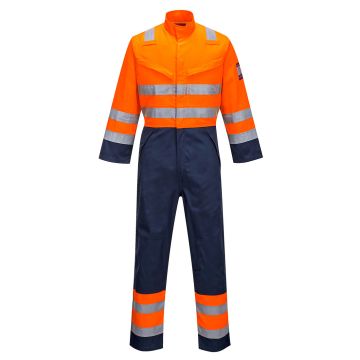 Portwest MV29 Modaflame RIS Marine/Oranje Overall