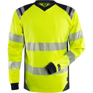 FRISTADS 131147 Flamestat high-vis T-shirt lange mouwen klasse 3 7359 TFL