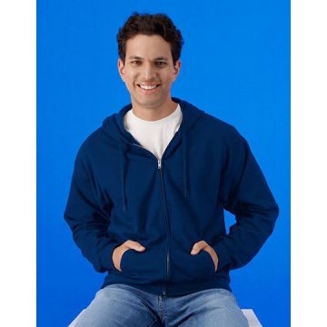 Gildan GSF600 Softstyle® Midweight Fleece Adult Full Zip Hooded Sweatshirt
