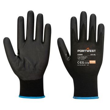 Portwest A355 NPR15 Touchscreenhandschoen van nitrilschuim (PK12)