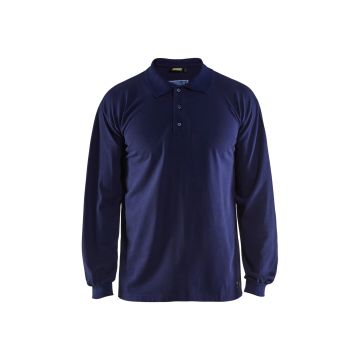 Blaklader 3374 Flame Retardant Piqué Polo Long Sleeve
