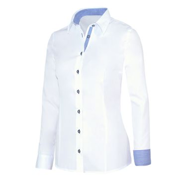 Giovanni Capraro 29335-36 Ladies Blouse 55/45% Cotton/Polyester