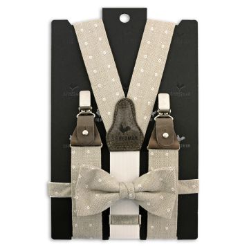 Sir Redman SR20225 bretels combi pack Bridal Blossom licht taupe