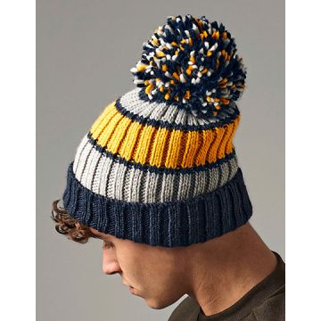 Beechfield CB392 Hygge Striped Beanie