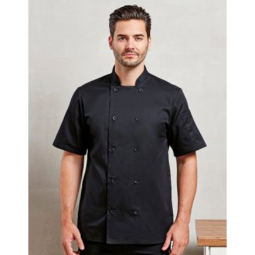 Premier Workwear PW656 Short Sleeve Chef´s Jacket