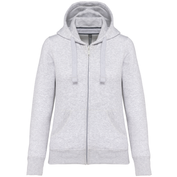 Kariban K464C Damessweater met rits en capuchon