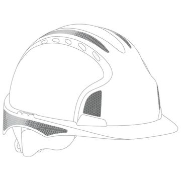 JSP AHV391-002-900 Stickers Zilver