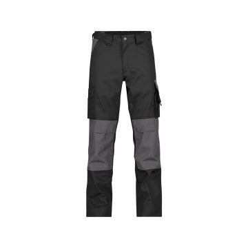DASSY 200426 Boston Tweekleurige werkbroek met kniezakken - Zwart