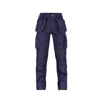 DASSY 200444 Oxford Holsterzakkenbroek met kniezakken - Blauw
