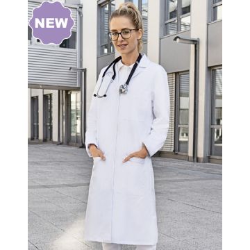 Karlowsky KY163 Ladies Workcoat with concealed button placket