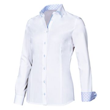 Giovanni Capraro 29323-31 Women's Blouse 55/45% Cotton/Polyester