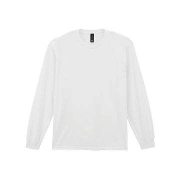 Gildan GI2400X Ultra Cotton™ Classic Fit Adult T-Shirt met lange mouwen White 3XL