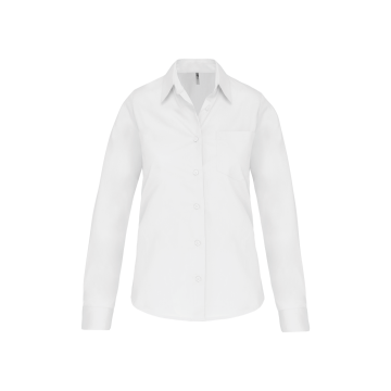 Kariban K542 Dames poplin blouse lange mouwen