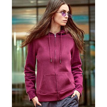 B&C BE INSPIRED BCWW03Q QUEEN Zipped Hood Jacket_°