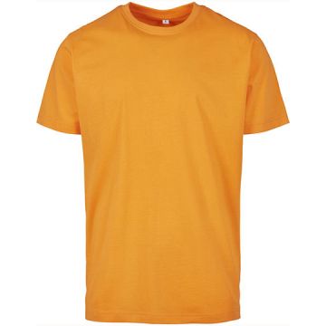 Build Your Brand BY004 T-Shirt Round Neck - Oranje