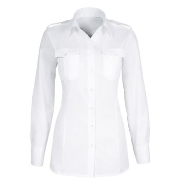 Giovanni Capraro 11101-10 Women's Pilot Blouse 55/45% Cotton/Polyester