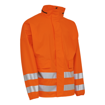 Elka 076300R Pu Visible Rain Jacket