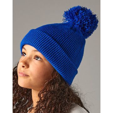 Beechfield CB406B Junior Reflective Bobble Beanie