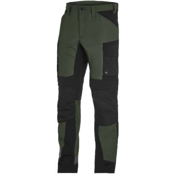 FHB 122110 LEO Werkbroek elastisch - Groen